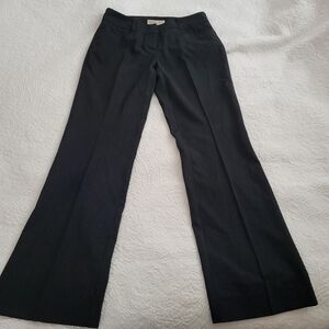 Michael Kors black pinstripe dress pants womens size 4